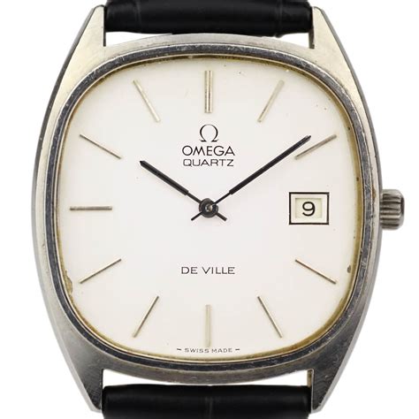 omega deville quartz watch 1976|omega de ville quartz price.